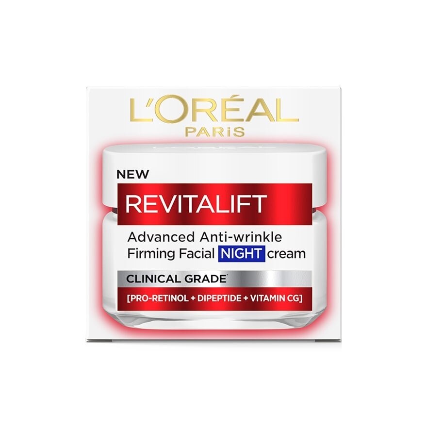 Loreal Revitalift Advanced Anti-Wrinkle Firming Cream - Night Cream